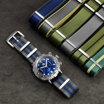 Za Seiko Rolex Tudor Watch Trak Nato Najlon Trak 20 mm 22 mm Univerzalni Športne Čete Watchband Pilot Vojaškega Watch Band