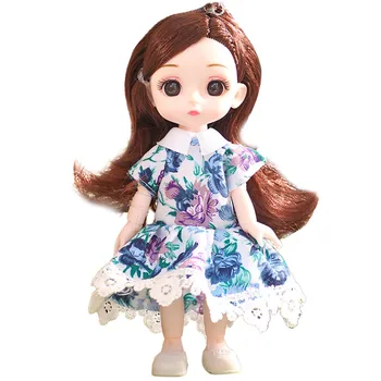 Mini Obleko Gor Princesa Lutke Igrače Kawaii Playhouse Dekle Igrače Otrok Dekleta Lepa Montessori Izobraževalna Igrača, Lutka Moda