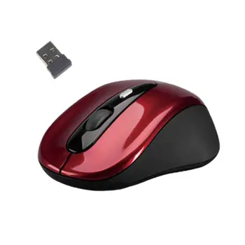 Univerzalni 2,4 GHz Wireless Mouse 1600DPI Optični Računalnik Cordless Office Miši z USB Sprejemnik