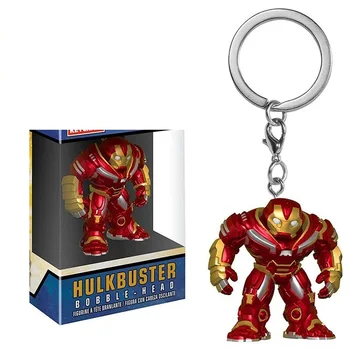 Žep Avengers Keychain Hulkbuster Akcijska Figura, Igrača