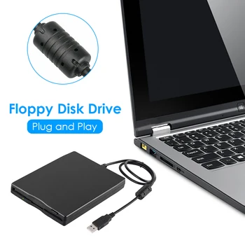 Prenosni 3,5-palčni USB Mobile Disketni Pogon 1.44 MB Zunanji Disketni FDD za Laptop Notebook PC USB plug-and-play povezava