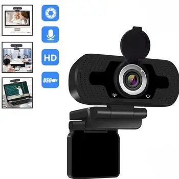 Novo 1080p USB webcam 4K spletna kamera z mikrofonom, PC camera 60fps full HD kamera webcam za računalnik RAČUNALNIK v realnem času, video konference,