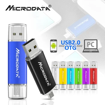 Multifunkcijski USB Flash Drive 2.0 otg pendrive 64gb cle usb флэш-накопител ključek 16gb 32gb 8gb 4g Pen Drive za telefon