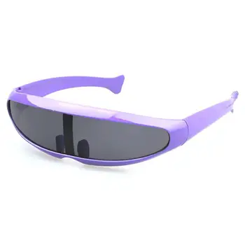 Na Prostem, Kolesarjenje, Pohodništvo Očala Smešno Plastičnih Zrcali En Objektiv Vizir Sončna Očala Cyclops Cosplay Stranka Oči Očala Za Otroke