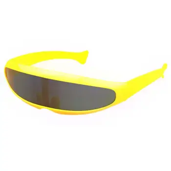 Na Prostem, Kolesarjenje, Pohodništvo Očala Smešno Plastičnih Zrcali En Objektiv Vizir Sončna Očala Cyclops Cosplay Stranka Oči Očala Za Otroke