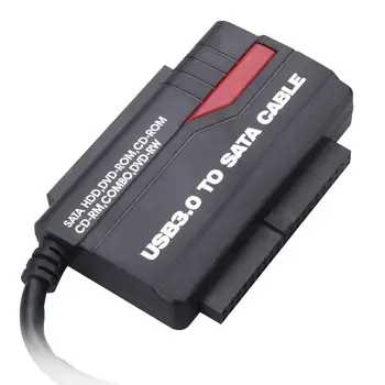 USB3.0/2.0 Hitro Pogon Linijo IDE+SATA Trdi Disk, Napajalnik, Mobilne 3.5 Kabel Omejil Palčni HDD 2.5 Kartico Pretvorbo Odtisov Palčni M4S6