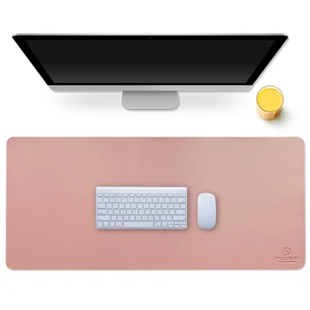 EXCO Velike Nepremočljiva Mouse Pad PU Usnje Igralni Mizi Mat Računalnik Laptop Tipkovnici Mousepad Desk Pad Tabela Kritje Igre Urad