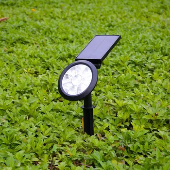 9 LED Sončne Svetlobe Auto Color-Spreminjanje Pozornosti Lučka za Osvetlitev Stenske Luči na Prostem Sončne Vrt Svetlobe Za Dvorišču, Terasi, Vrtne Ograje