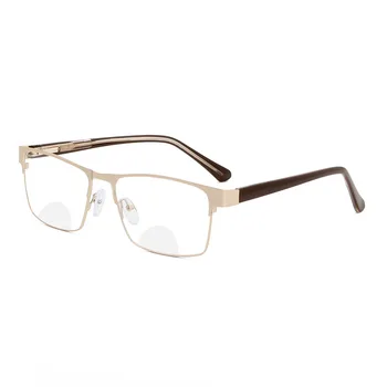 Zilead Kovinski Okvir Obravnavi Očala Klasičnih Kvadratnih Presbyopia Očala Moški Ženske Ultralahkimi, Daljnovidnost Očala Dioptrije+1TO+4 Gafas
