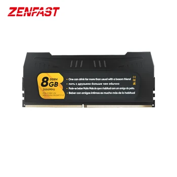 ZENFAST DDR4 8GB 16GB 32GB 2666MHz Pomnilnik Za RAČUNALNIK Desktop RAM-a In sklop hladilnega telesa, ki Zagotavljajo Visoko Kakovost Čip Doživljenjska Garancija