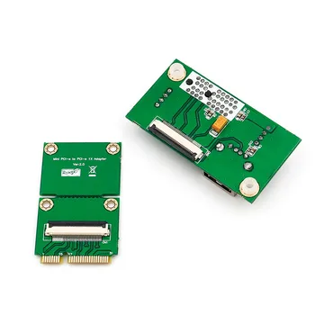 H1111Z Dodaj Na Kartice Mini PCI-E PCI Express 1X Adapter Biti Podaljšek Mini PCIE, da PCIE X1 USB 2.0 Kartica Riser +FFC Kabel
