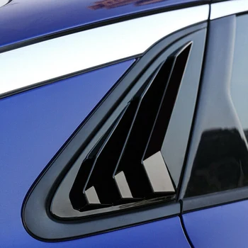 Avto Zadnje Okno Spojler Kritje Trim Strani Triple-stisnjena Žaluzije Dekoracijo za Kia K5/Optima 2020 2021