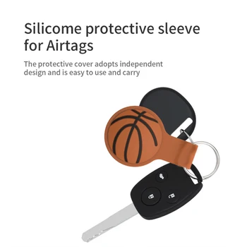 Za Apple AirTags Zaščitni Rokav Silikonski Lupini Sledenje Lokator Soft Shell All-inclusive za Sledenje Anti-izgubil Anti-spusti Iskanje