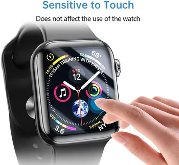Screen Protector Za Apple Watch 6 5 4 mp 44 mm 40 mm iWatch series 3 42mm 38 mm (Ne kaljeno Steklo) HD Protector Apple gledal Film