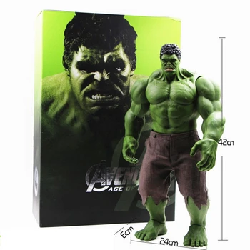 Vroče Incredible Hulk Hulk Buster Hulkbuster 42CM PVC Igrač Akcijska Figura, Hulk Smash