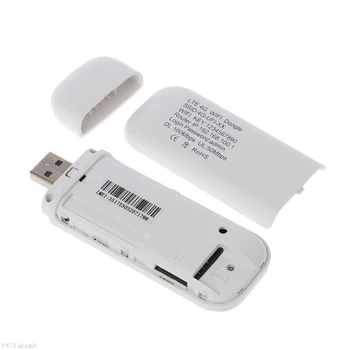 AMLNAH WiFi 4G LTE Usmerjevalnik USB Modem, Brezžični Širokopasovni Mobilni Hotspot LTE 3G/4G Odklenjena Ključ z Režo za kartico SIM Kartice Stick Podatkov