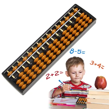 15 Mestno Palice Standard Abakus Soroban Kitajski, Japonski Kalkulator Štetje Orodje Za Matematiko Začetnike Caculating Igrače