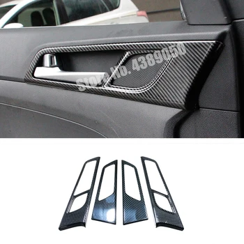Za Hyundai Tucson-2019 ABS Mat Ogljika/LHD Avto notranja vrata Skledo zaščitnik okvir Pokrova Trim Nalepke Avto Styling dodatki