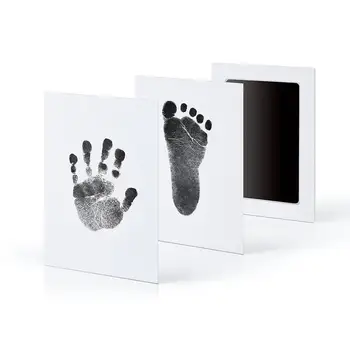 Dotik Ink Pad Newborn Baby nestrupeno Otroka Ni v stik s Kožo Inkless Handprint Odtis Baby Kit Darilo Doma Dekoracijo Rast Karte