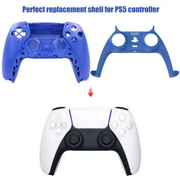 Skin Shell Primeru Zajema Zamenjavo Za PS5 Konzole Igre Igralne Gamepad Krmilnika Zaščitni Pokrovček Za Sony PS5 Ročaj Palčko