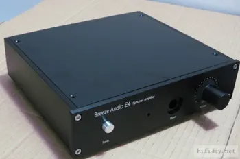 BZ2205 Črne Vse Aluminija Slušalke Ojačevalnik Ohišje Mini Power Amp Primeru DIY Avdio Stanovanj Polje