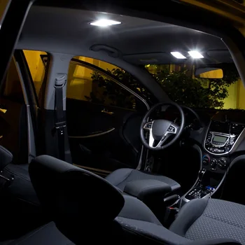 10pcs Canbus LED Notranja Kupola Zemljevid Branje Luč Za Peugeot Rifter enoprostorec 2018 2019 2020 registrske Tablice Lučka Avto Dodatki