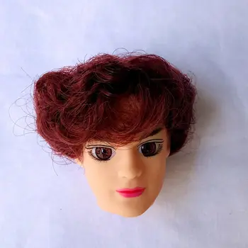 Moda Glavo Za Črno Lutka 3D Oči Dolge Dlake Glavo Ken Pribor Za Barbie Otroke Igre Dekle' za Rojstni dan Darila