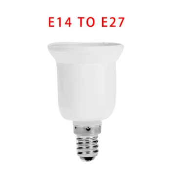 E14, Da E27 Adapter za Pretvorbo Vtičnico LED Žarnica Svetlobo Imetnika Ognjevarne Visoke Kakovosti Materiala, Vtičnice, Žarnice Adapter Dropship