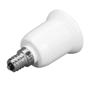 E14, Da E27 Adapter za Pretvorbo Vtičnico LED Žarnica Svetlobo Imetnika Ognjevarne Visoke Kakovosti Materiala, Vtičnice, Žarnice Adapter Dropship