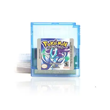 Pokemon Serije 16 Bit Video Igre Kartuše Konzole Kartico za Nintendo GBC GBA Serija Konzol angleško Različico