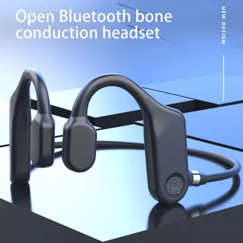 Prenosni Non-Uho Kostne Prevodnosti Bluetooth 5.1 Brezžične Slušalke Slušalke za Športe na Prostem