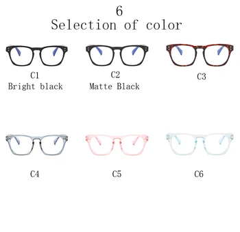 2021 Unisex Optičnih Očal Anti-modra Svetloba Očala Ultra Lahka Smolo Računalniške Očala, Moda Prilagodljiv Prenosni Obravnavi Očala
