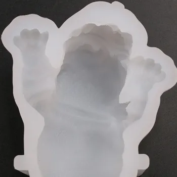 Ljubek Pes Silikonsko Plesni Mousse Torta 3D Shar Pei Plesni Sladoled Jello Puding Pišu Hlajenje Orodja DIY Fondat Dekoracijo