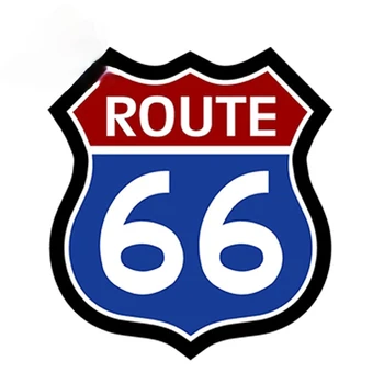Route 66 Nalepke Nalepke Rdeča Bela Modra Prijavite se NAM Avtocesti Avto Odbijača Okno Vinilne Nalepke Avto Stickers13cm X 11.8 cm