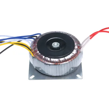 Toroidni Transformator Čistega Bakra enofazni Napajalni Transformator za Audio CD Predvajalnik Monitor Zvočnik Zaščito Tokokroga