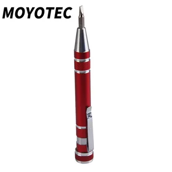 MOYOTEC 8 V 1 Multi-funkcionalne Izvijač Nabor Visoko Kakovostnih Alumium Zlitine Ročno Orodje Set Househould Orodja za Popravilo Set