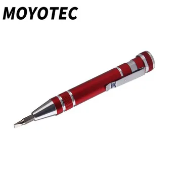 MOYOTEC 8 V 1 Multi-funkcionalne Izvijač Nabor Visoko Kakovostnih Alumium Zlitine Ročno Orodje Set Househould Orodja za Popravilo Set