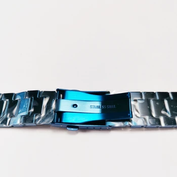 Ice Blue Camo GM5600 Watchband in Ploščo Za GM-5600 316L iz Nerjavečega Jekla Watch Band Kovinsko Zapestnico in Ohišje Pokrov Z Orodji,