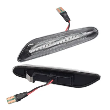 2pcs Dynamic LED Blinker Strani Oznako Vključite Opozorilne Luči luči Za E90 E91 E92 E93 E60 E87 E82 E46