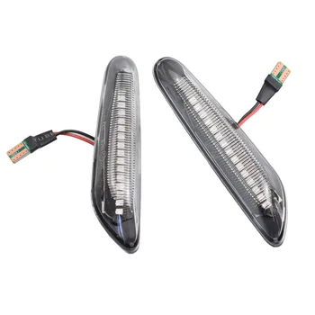 2pcs Dynamic LED Blinker Strani Oznako Vključite Opozorilne Luči luči Za E90 E91 E92 E93 E60 E87 E82 E46