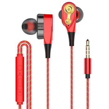 3,5 mm Žične Slušalke Z Bas Čepkov Stereo Slušalke za V uho Glasbe, Gaming Slušalke Z Mikrofonom Za Xiaomi IPhone 11 Slušalke