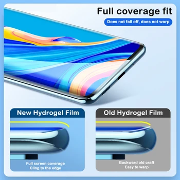 Hydrogel Film za Xiaomi Redmi Opomba 9 7 8 Pro 8T 9A 8 Screen Protector 2 V 1 Objektiv Fotoaparata na Redmi Opomba 9 9 8 Pro Max