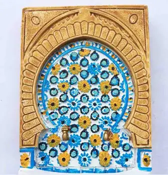 Parma Krajevni Mozaik Vklesan v Ozadju Stene 3D Hladilnik Magnet Potovanja Spominkov Doma Dekoracijo Hladilnik Magnetne Nalepke