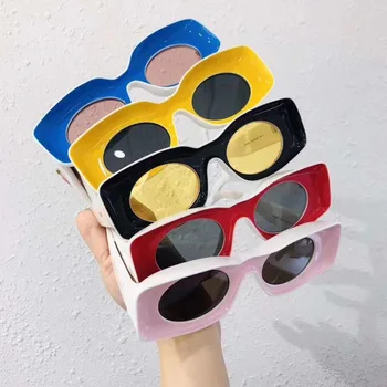 RBRARE Nov Kvadratni sončna Očala Ženske/Moški 2021 Poletje Luksuzne blagovne Znamke Oblikovalec sončna Očala Ženske Modni Okvir Punk sončne Očala za Moške