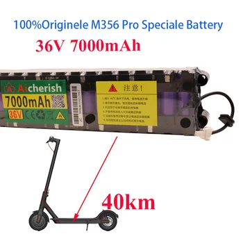 M365 Inteligentni Električni Skuter Zložljive Baterija Mi M356 Baterije 36V 20ah 7ah Prvotne 20000mah 60 Km prevoženih Kilometrov Li-ion OZNAKA