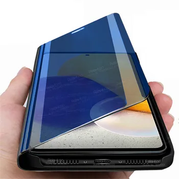 Za Samsung Galaxy A72 5G Primeru Ogledalo Flip Magnetni Primeru Za SamsungA72 Sumsung A 72 Telefon Pokrov Stojala za Knjige Coque Fundas