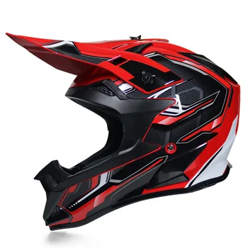 2021 Off-road Motokros Motocikla čelada Dirke Motoristična čelada Umazanijo Kolo Poln Obraz Moto čelade Čelu Casco capacete cascos
