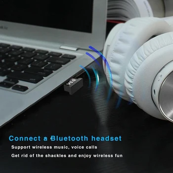 Najnovejši V5.0 Brezžični USB Bluetooth 5.0 Adapter Bluetooth Dongle Glasbeni Sprejemnik Adapter Bluetooth Oddajnik Za Namizni ZMAGO 10