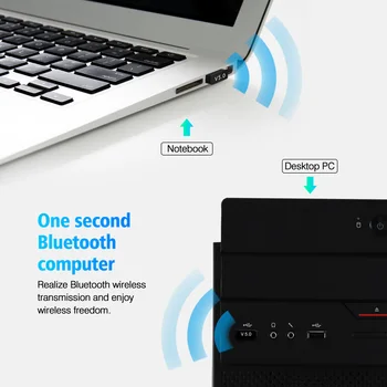 USB Bluetooth-združljive Kartice BT 5.0 USB Brezžični Računalnik, Avdio Sprejemnik Oddajnik Dongles Prenosni računalnik Slušalke Mini Pošiljatelja