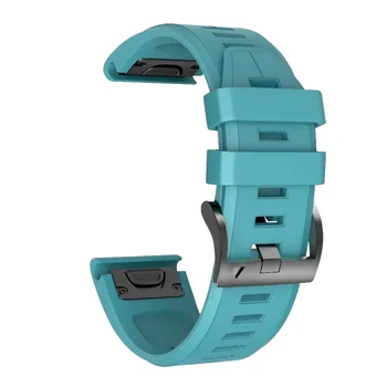 26 22 mm Šport Silikonski Watchband Wriststrap za Garmin Fenix 6X 6 Pro 5X 5 Plus 3 3HR 935 MK1 Enostavno Fit Hitro Sprostitev wirstband